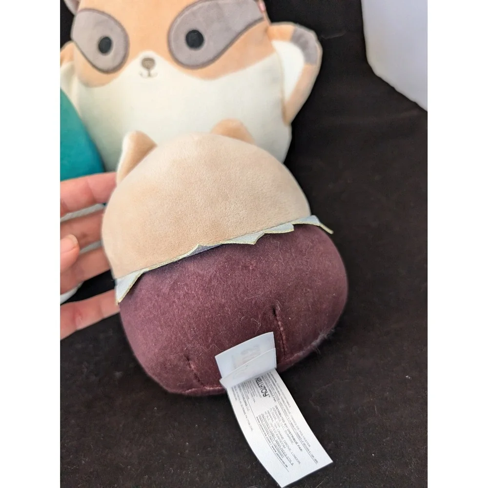 Squishmallows Plush Bundle‎ Regina Hershey Corgi Dinosaur Sugar Glider 3pc Set